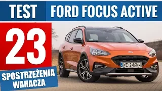 Ford Focus Active kombi 2020 - TEST PL (2.0 EcoBlue 150 KM)