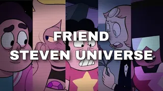 Steven Universe(Future) & Las Gemas de Cristal - FRIEND (Cover IA) || Letra en Español || MARSHMELLO