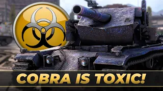 Cobra is Super Toxic in World of Tanks!