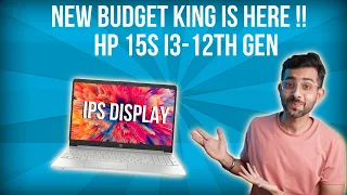 Hp-15s fq5007tu Intel core i3 12th gen | i3-1215u vs Ryzen 5500u | Hindi
