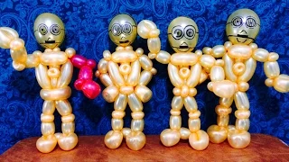 Star Wars Balloon Twisting C-3PO