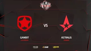 Gambit vs Astralis | Map 3: Train | Semifinal | PGL Major Krakow 2017