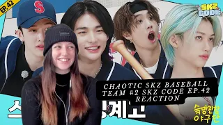 Chaotic SKZ Baseball Team #2｜[SKZ CODE] Ep.42 - Reaction