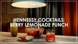 How to make a Berry Lemonade Punch - Hennessy