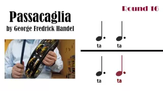 Passacaglia for Harp and Rhythm Sticks by ~Visual Musical Minds~