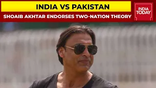 Shoaib Akhtar's Hate Bouncer, Endorses Two-Nation Theory | India-Pakistan T20 WC Match