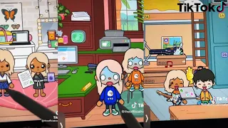 Girls go to boarding school story with voice  ||toca boca||