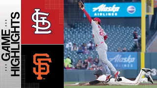 Cardinals vs. Giants Game Highlights (4/26/23) | MLB Highlights