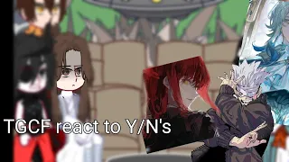 TGCF react to Y/N's as?(1/?)