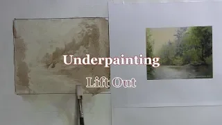 Quick Tip 207 - Underpainting Lift Out