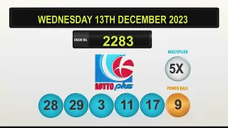 Nlcb Lotto Plus Draw Results Wednesday 13th December 2023