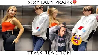 She's shocked by my size SEXY LADY PRANK | TPMK Reaction!!