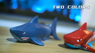 Tiktok hot sale mini remote control steller shark can diving PVC TUBE shark rc kids toys 2023 rc toy