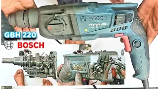 Bosch GHB 220  720W  Hammer Drill Machine Repair , Details video