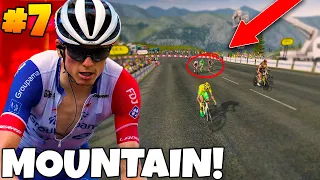 EPIC MOUNTAIN BATTLE!!! - Can A French Super Team Win The Tour de France? #7