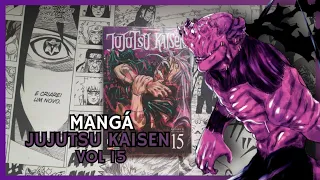 MANGÁ JUJUTSU KAISEN VOL 15 🇧🇷