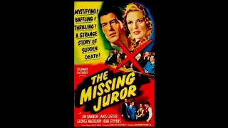 [ Old Time Films ] The Missing Juror (1944) | Classic Suspense Thriller Movie
