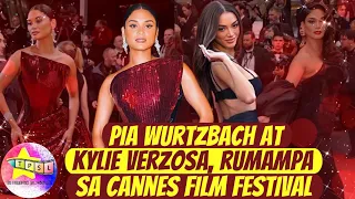 Pia Wurtzbach at Kylie Verzosa, rumampa sa Cannes Film Festival