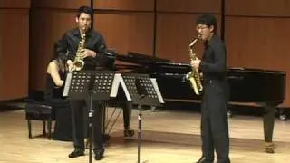 PEQUENA CZARDA _Pedro Iturralde / Saxophone Duet
