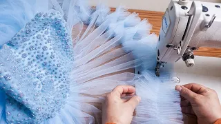 ✅HOT🔥New Idea for Sewing a Christmas Dress | Made it for the First Time ✅