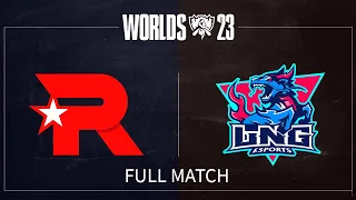 [FULL GAME] KT vs LNG @Game1 | LOL Worlds 2023: Swiss Stage Day7 | 27 October 2023