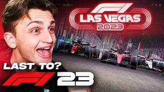 F1 23: Las Vegas GAMEPLAY! Last to First vs. 110% AI