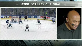 Charles Barkley breaks down NHL in NBA terms: 'That's a Jayson Tatum turnover!' | Stanley Cup Final