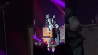 Slash & Todd Kerns perform “Always on the Run” by Lenny Kravitz at the Paramount Theatre, Denver