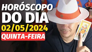 HOROSCOPO DO DIA 02/05/2024 | QUINTA-FEIRA por Cigano Francisco