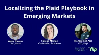 Localizing the Plaid Playbook in Emerging Markets