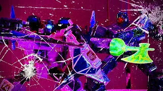 Stop Motion Fight - Shattered Glass Universe: Optimus Prime vs Megatron