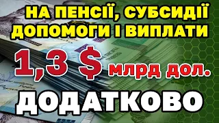 Додаткові 1,3 мільярди доларів на виплати пенсії, допомог і субсидій - Денис Шмигаль