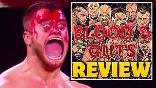 AEW Blood and Guts Match Review in 15 seconds #Shorts