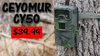 $39.99 Trail Camera? Ceyomur CY50 Field Test and Review: 20MP 1080P Photos and Videos!