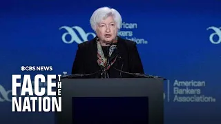 Janet Yellen addresses recent bank collapses at American Bankers Association summit | full video