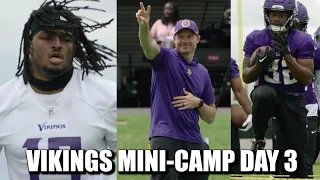 Scenes from Minnesota Vikings Mini-Camp Day 3