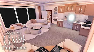TINY HOME Classy Vibe Aesthetic - Adopt Me! - Tour and Speed Build - Roblox