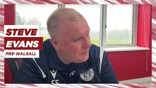 Steve Evans looks ahead to Walsall | Pre-Match Interview