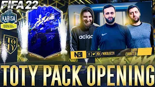 FIFA 22 წლის საუკეთესო სტრიმი TOTY Pack Opening მეგობრებთან ერთად🔥#1