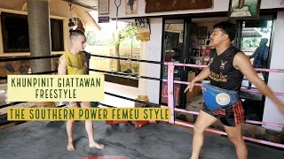 Tricks of Khunpinit's Southern Power Femeu Style | Muay Thai Library (trailer)