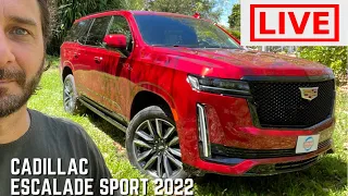 Cadillac Escalade Sport 2022…y un café