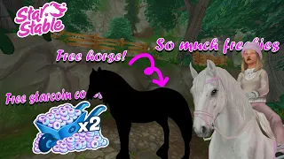 Free starcoins code and new free horse?! ||Star stable online||