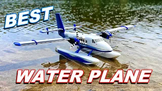 RC Plane with Floats Water Take Off and Landing! - Eflite Twin Otter Water Plane - TheRcSaylors