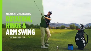 Fine Tune Your Golf Swing Shape with Alignment Sticks | Titleist Tips