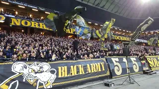 "Ge oss ett A" och "Framåt Gnaget allez" (AIK - Värnamo 2-0)