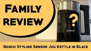 Product Review for Bosch Styline Sensor Jug Kettle in Black