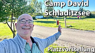 "Camp David" Platzvorstellung, am Schladitzsee