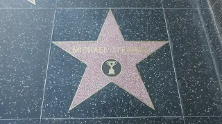 Michael Strahan Hollywood Walk of Fame Star Los Angeles California USA February 1, 2023