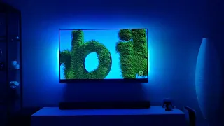 Philips 3 side Ambilight Demo - OLED+ 907