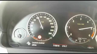 BMW 640D xdrive F06 Launch Control 0-100 Km/h